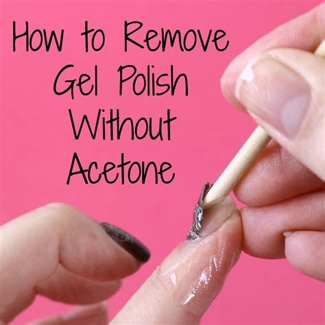 Sep 12, 2022 ... How to Remove Gel Nail Polish ... STEP 1: Saturate a cotton pad with acetone, then place it on the nail. STEP 2: Wrap aluminum foil or the nail ...